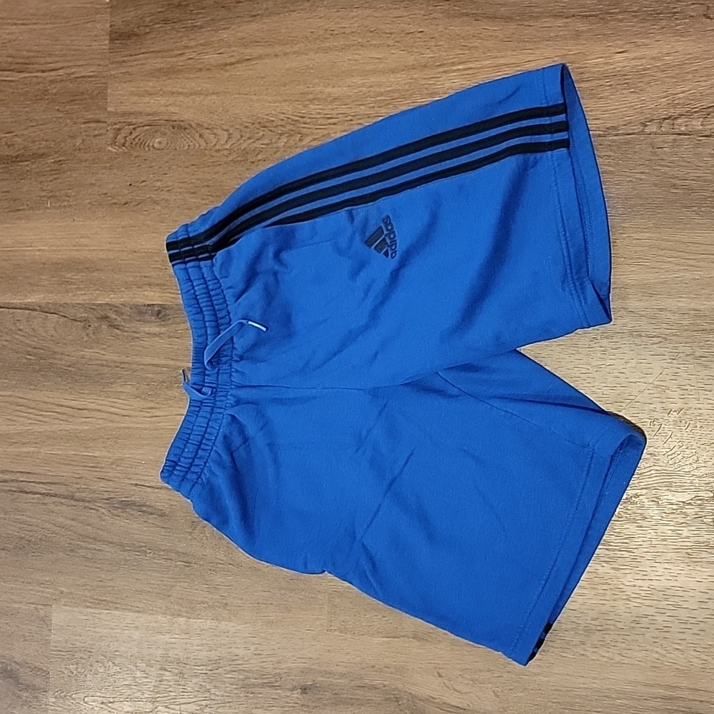 Adidas sweatpant shorts